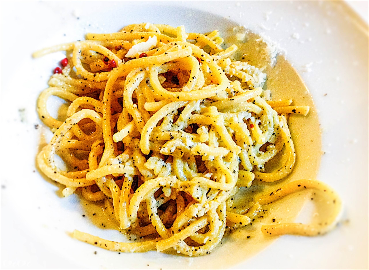 pompiere cacio e pepe
