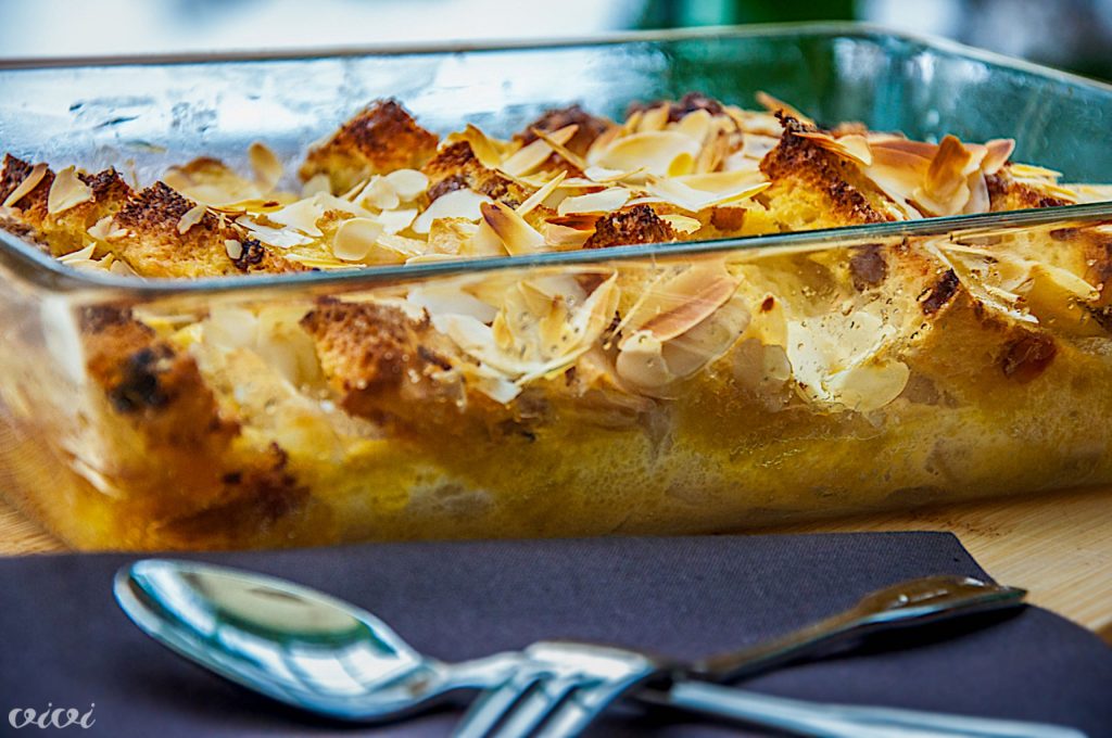 kruhov narastek z jabolki in mandlji 44