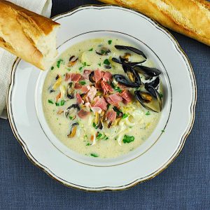 dagnje, por, koriander