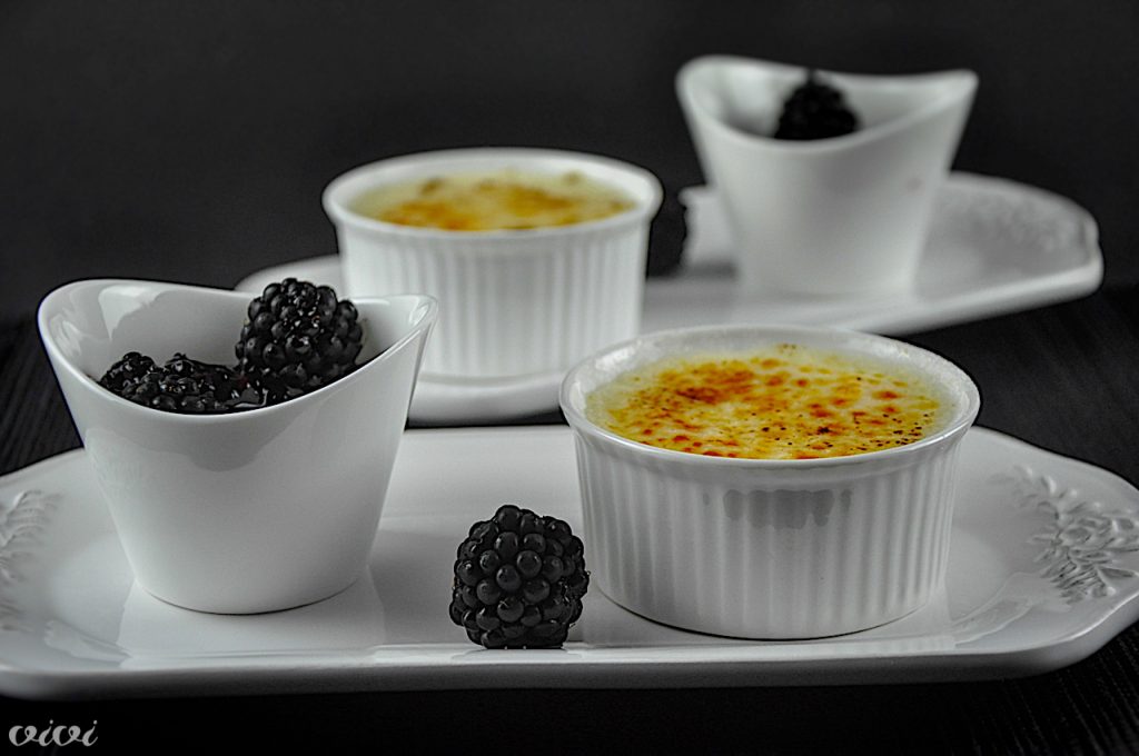 zdrobov creme brulee z robidami