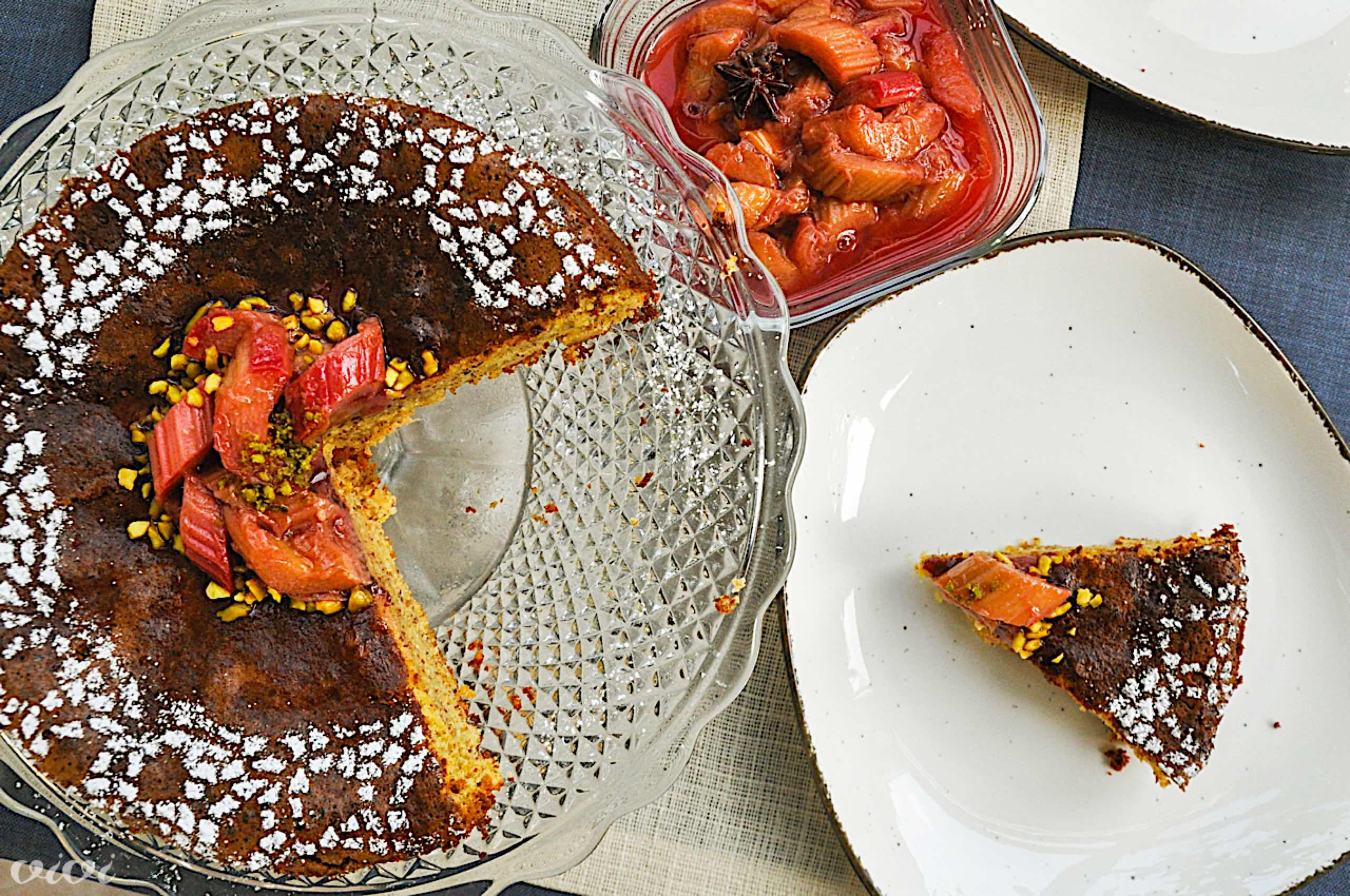 caprese torta in rabarbarin kompot5