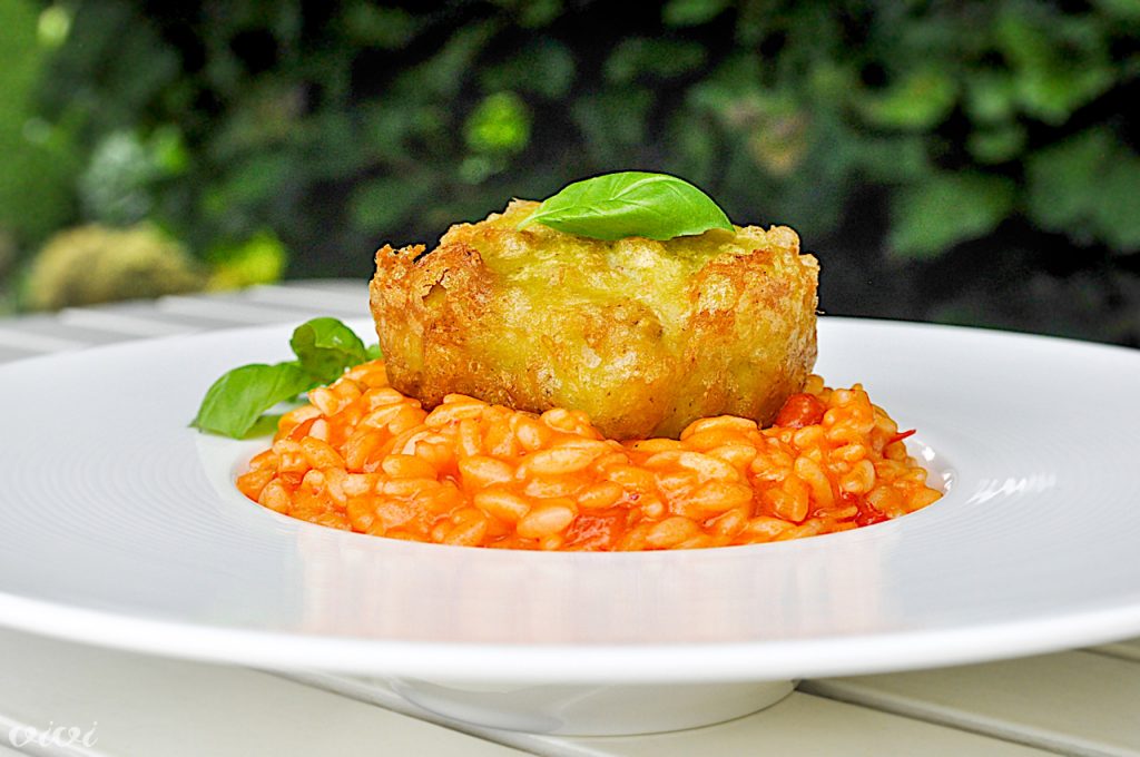 morska žaba v tempuri riževa pašta4