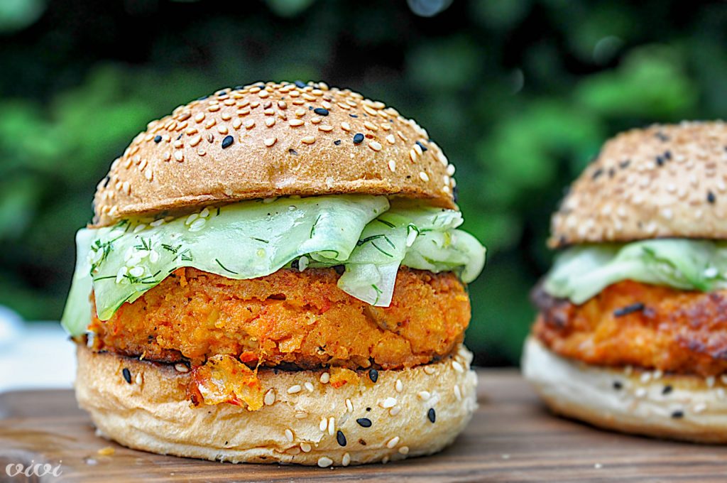 vege burger čičerka kumare2