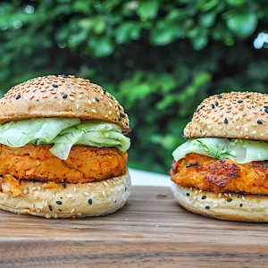 vege burger čičerka kumare4