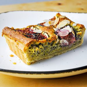 pistacijev tarte s figami