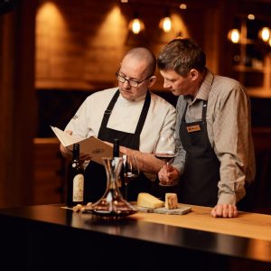 Vila Planinka - chef Jakob Jerala in sommelier Marko Koren