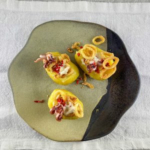 hrustljavi lignji v krompirju