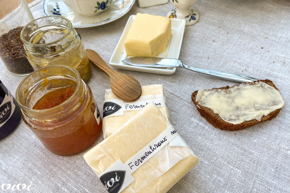 zajtrk fermentirano domače maslo5