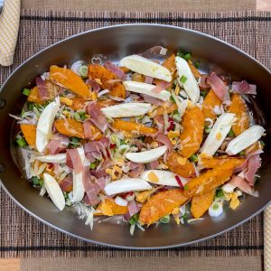 bučin praženec z jurčki sirom slanino2