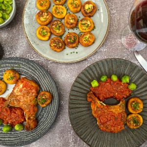 svinjski kotleti s papriko in paradižnikom042