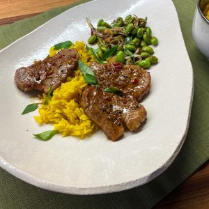 svinjski zrezki omaka čili ingver karamela6