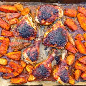 Gochujang piščanec z bučo1
