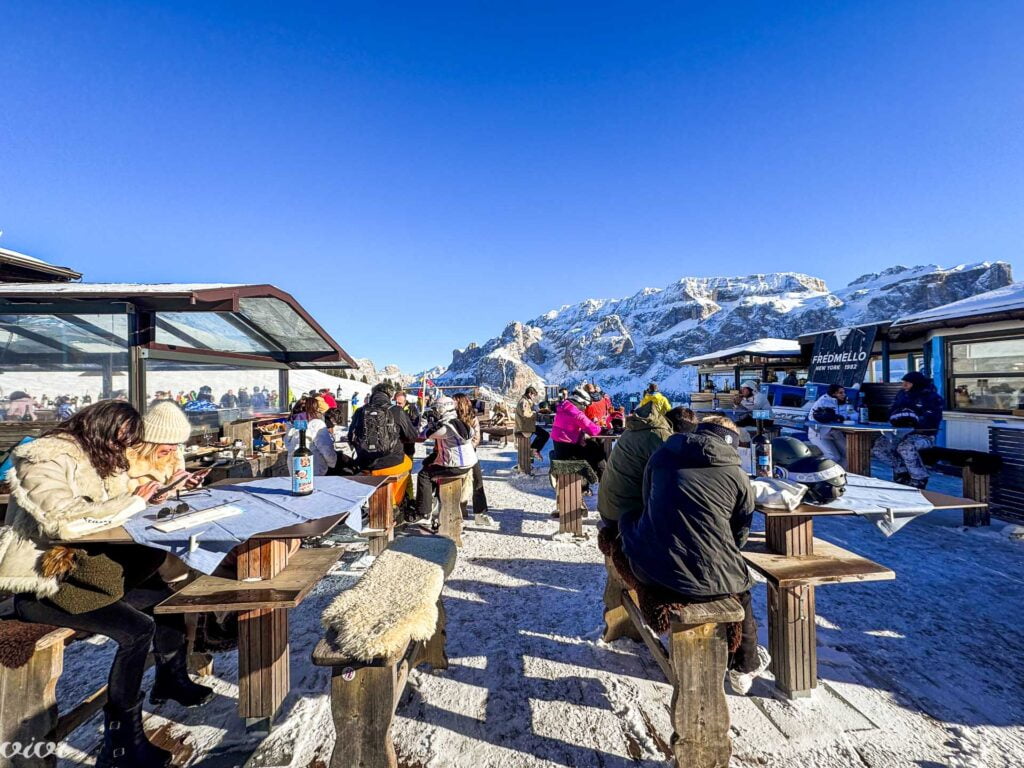 Rifugio Comici, terasa6