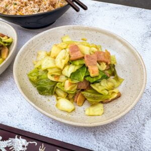 Pečeno zelje s curry maslom, pečen riž9