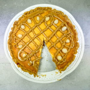 Tarte z miso karamelo