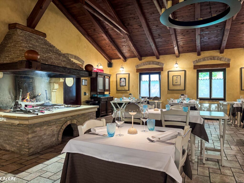 Alla Beccaccia, jedilnica1