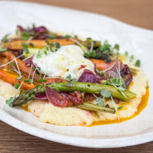 Korenje iz pečice in polenta s čiliji12