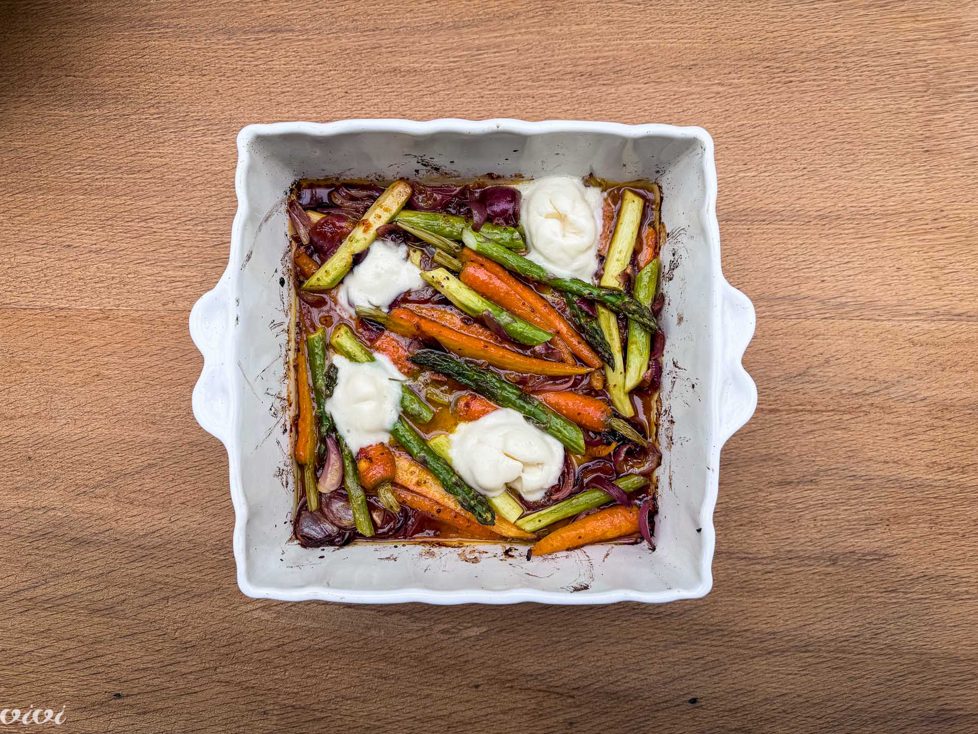 Korenje iz pečice in polenta s čiliji4