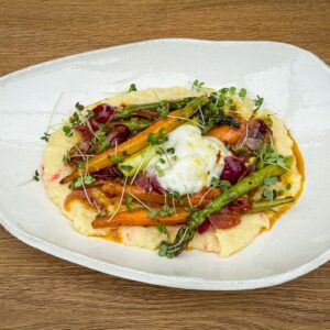 Korenje iz pečice in polenta s čiliji8