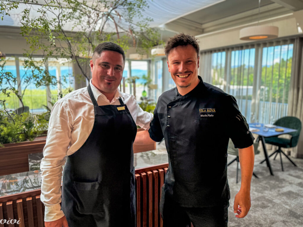 Vila Rova, chef Marin Pleše, somelje Marko Škarica2
