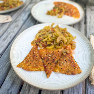 Rösti iz surovega krompirja, kumarična omaka8