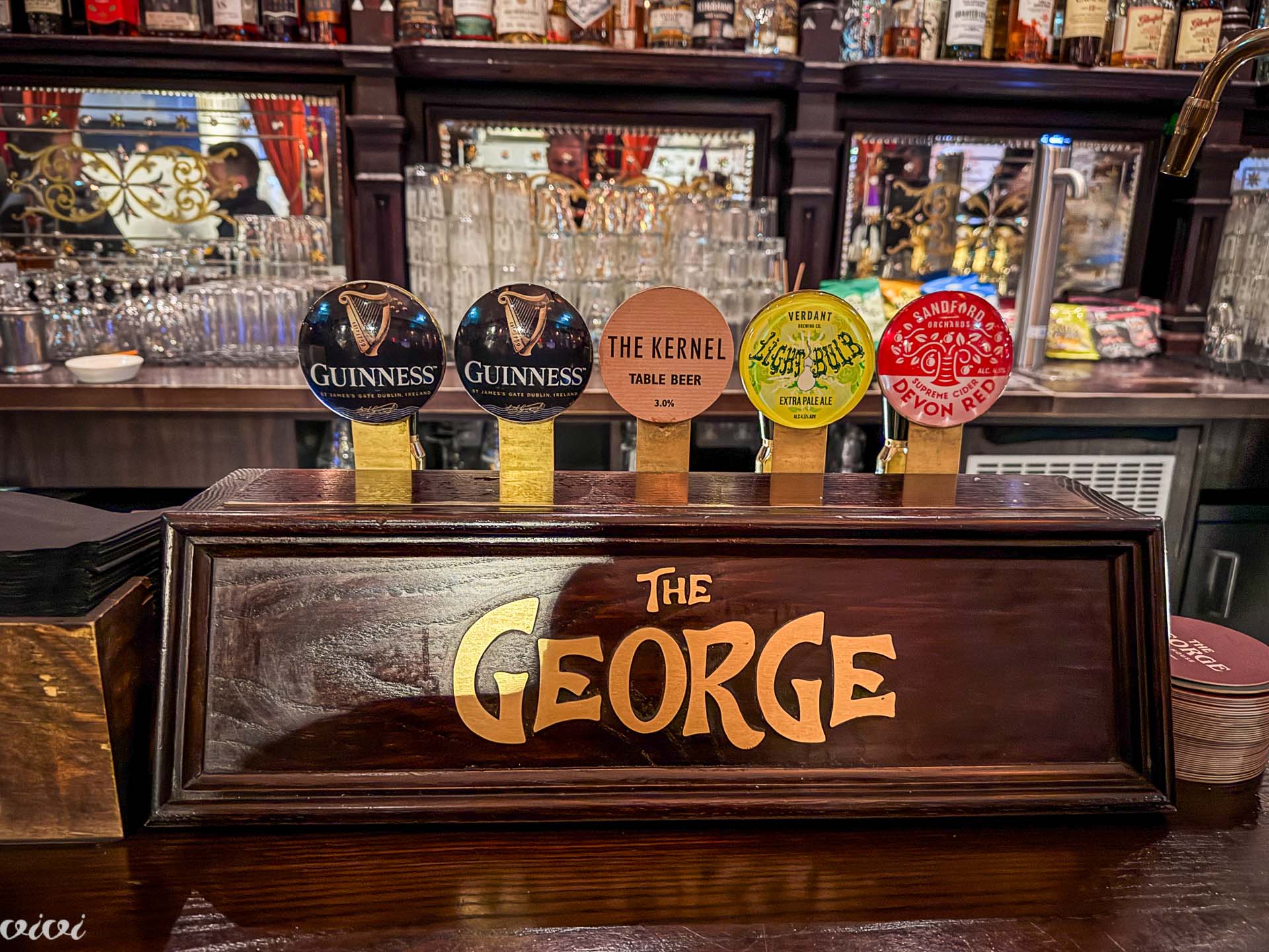 The George, London, pivo