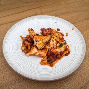 Odprta lazanja s klobaso38