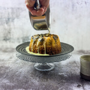 Malva puding z brusnicami in ingverjem12