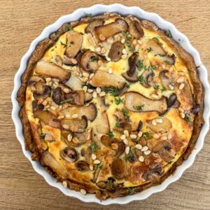 Pirin quiche z gobami in porom16