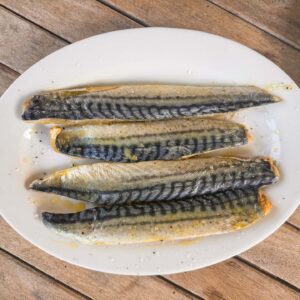 Fileji skuše, za žar, priprava6