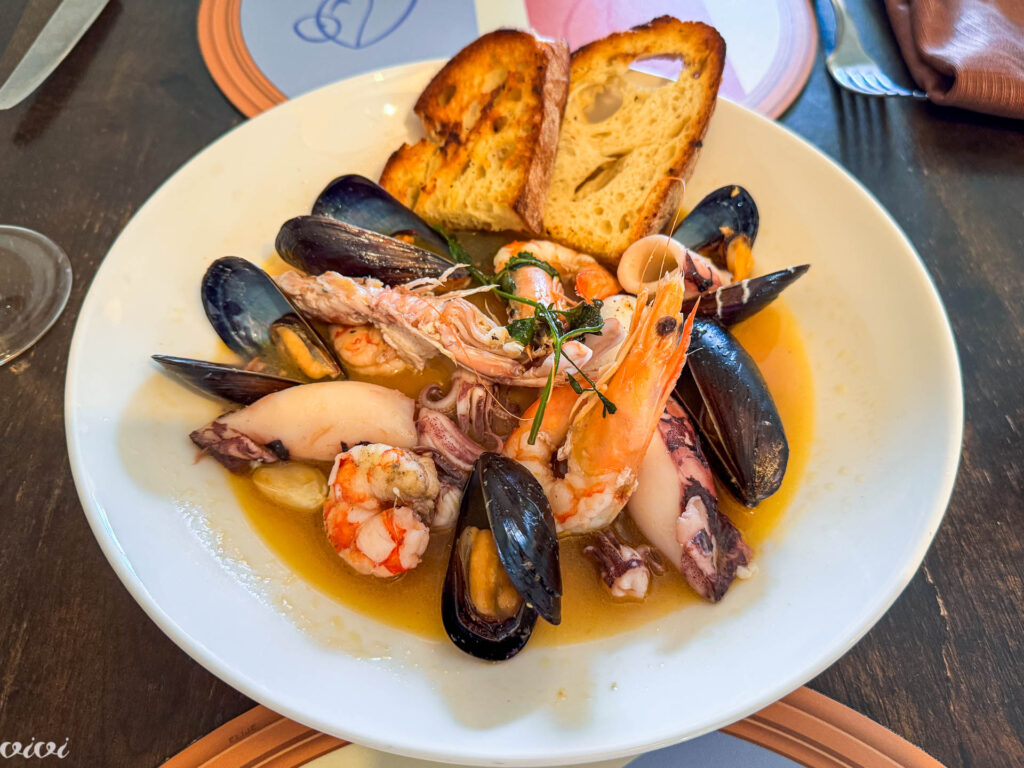 Osteria del Mare già il Votapentole, padellata di mare