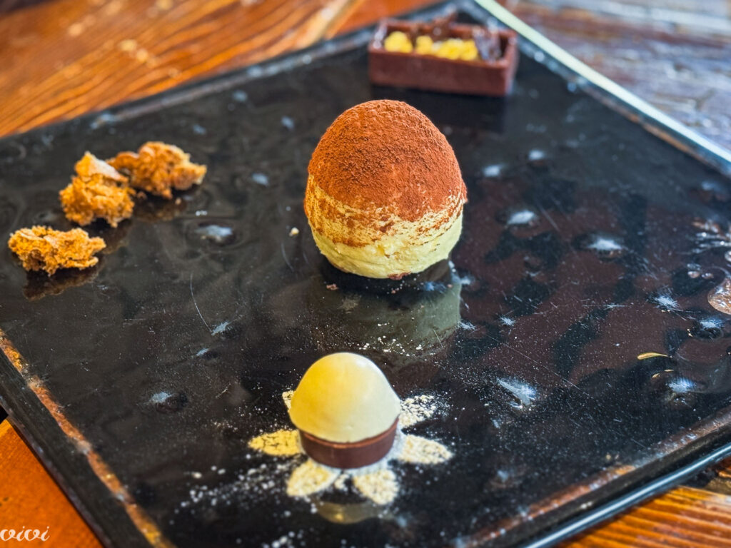 l' Ciocio Osteria di Suvereto, tiramisu v trisu