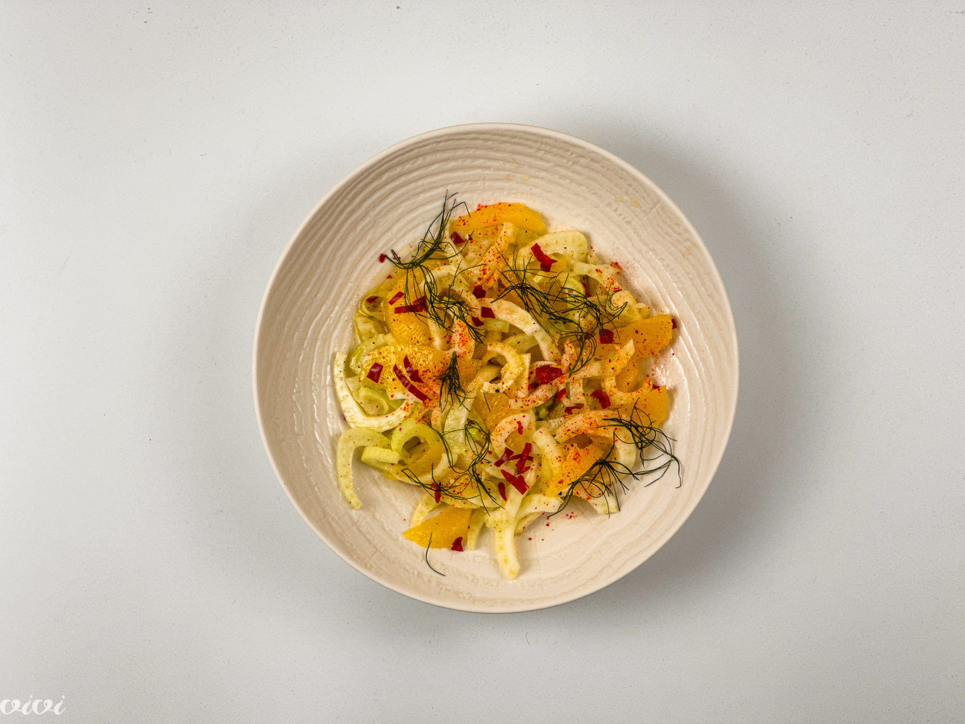 Koromač v solati s pomarančo in čiliji31