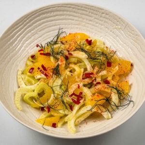 Koromač v solati s pomarančo in čiliji36