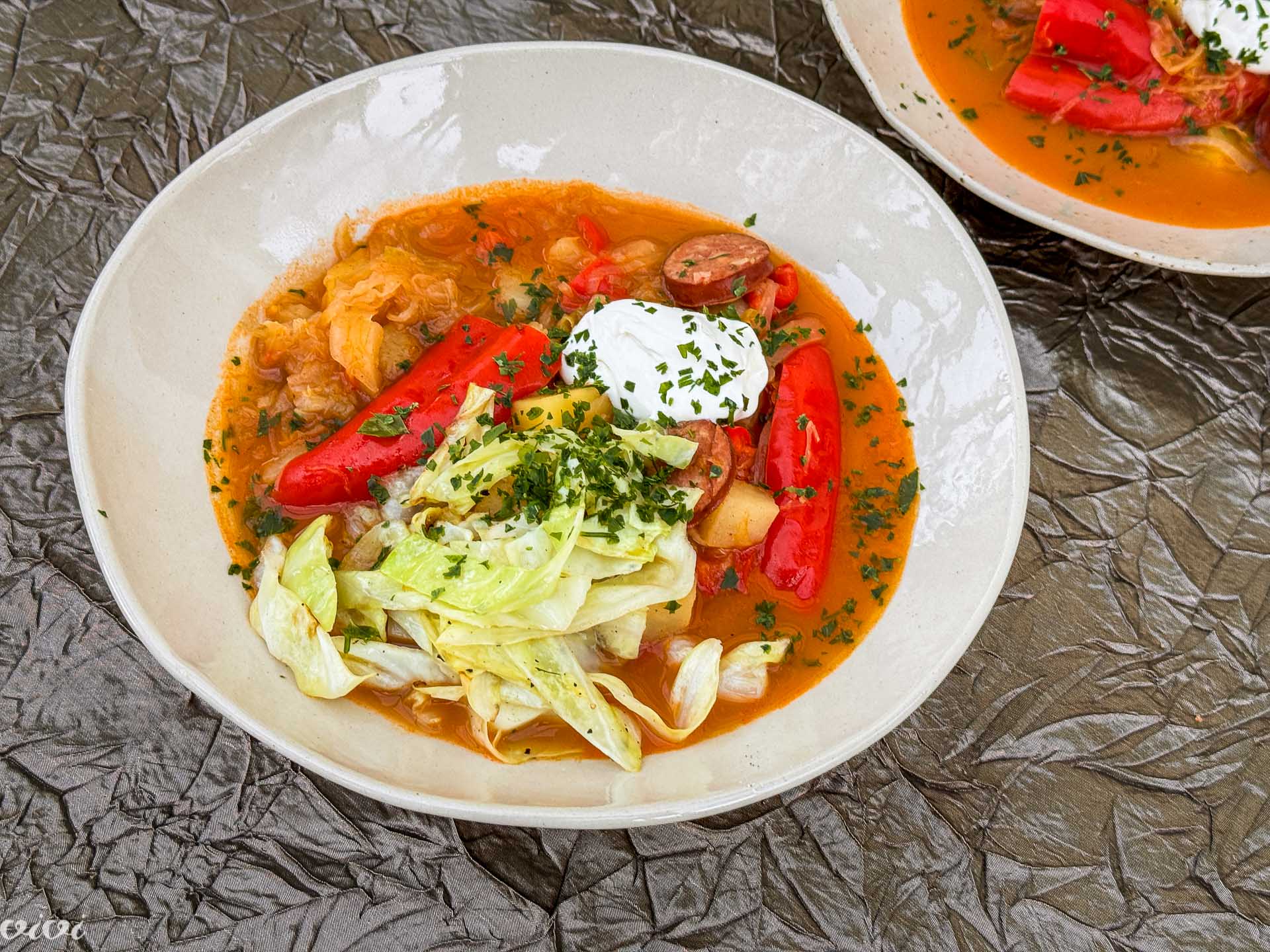 Bigos, zeljna juha s papriko14