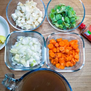 Jelenov bourguignon, aromati, sestavine17