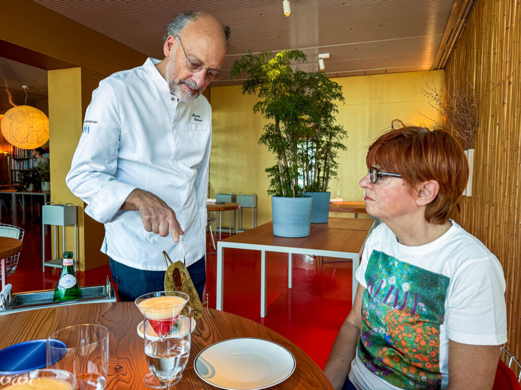 Madonnina del Pescatore, chef Moreno Cedroni