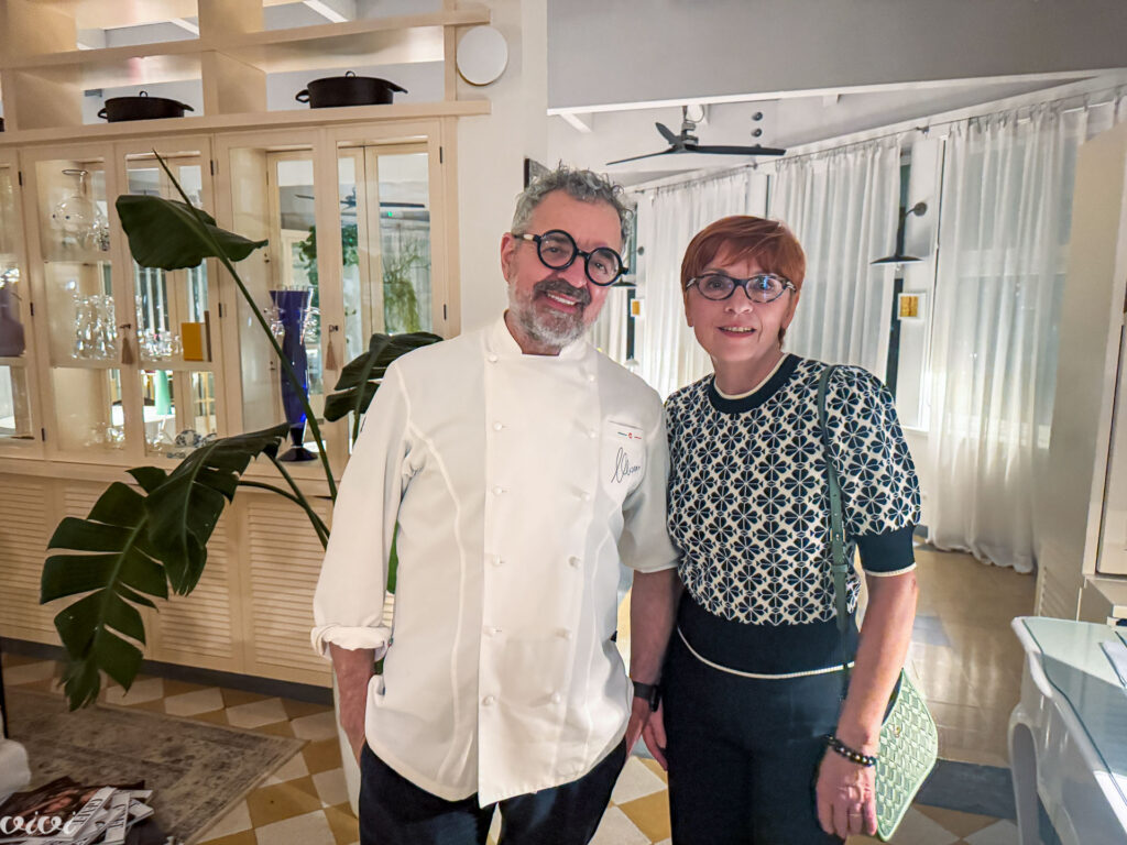 Uliassi, chef Mauro Uliassi, Violeta