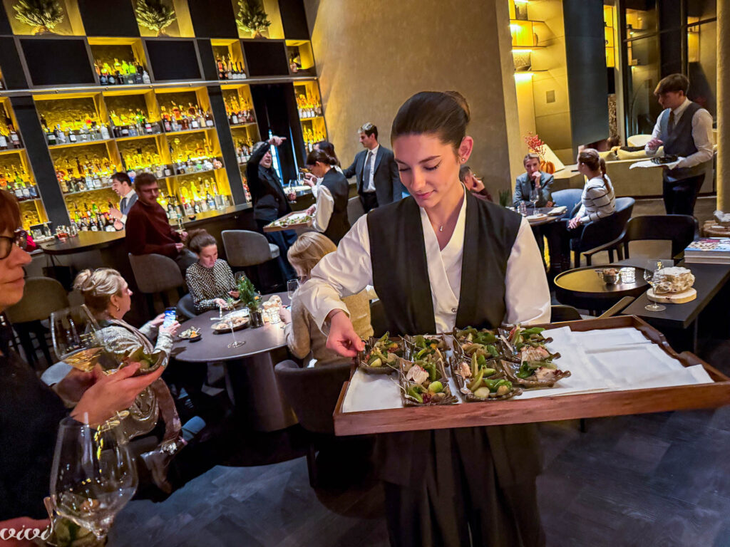 Aman Rosa Alpina, aperitiv