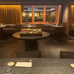 Aman Rosa Alpina, japonska restavracija2