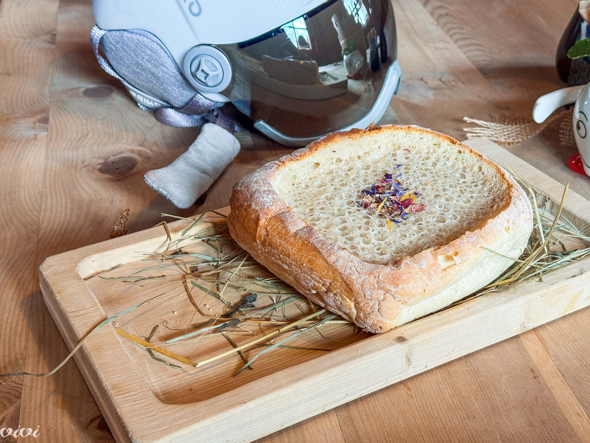 Gostner Schweige koča, senena juha