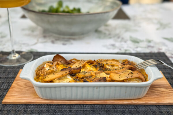 Gratinirana gobova rižota s pasijonko58