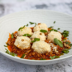 Ragu pečene paprike s salsiccio in gnudi17