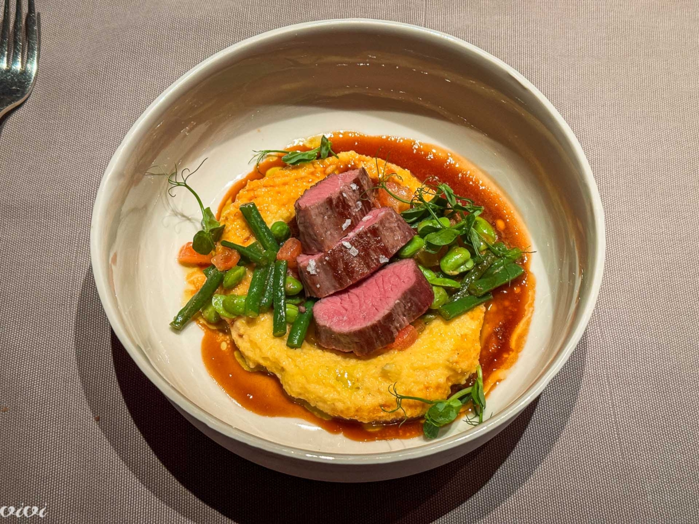 Rote Wand, bio jagnjetina, polenta, fižol, paradižnik5