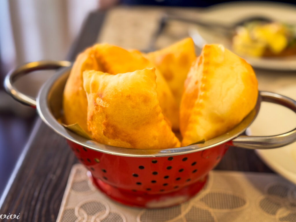 Trattoria Da Me, crescentina, ocvrto testo