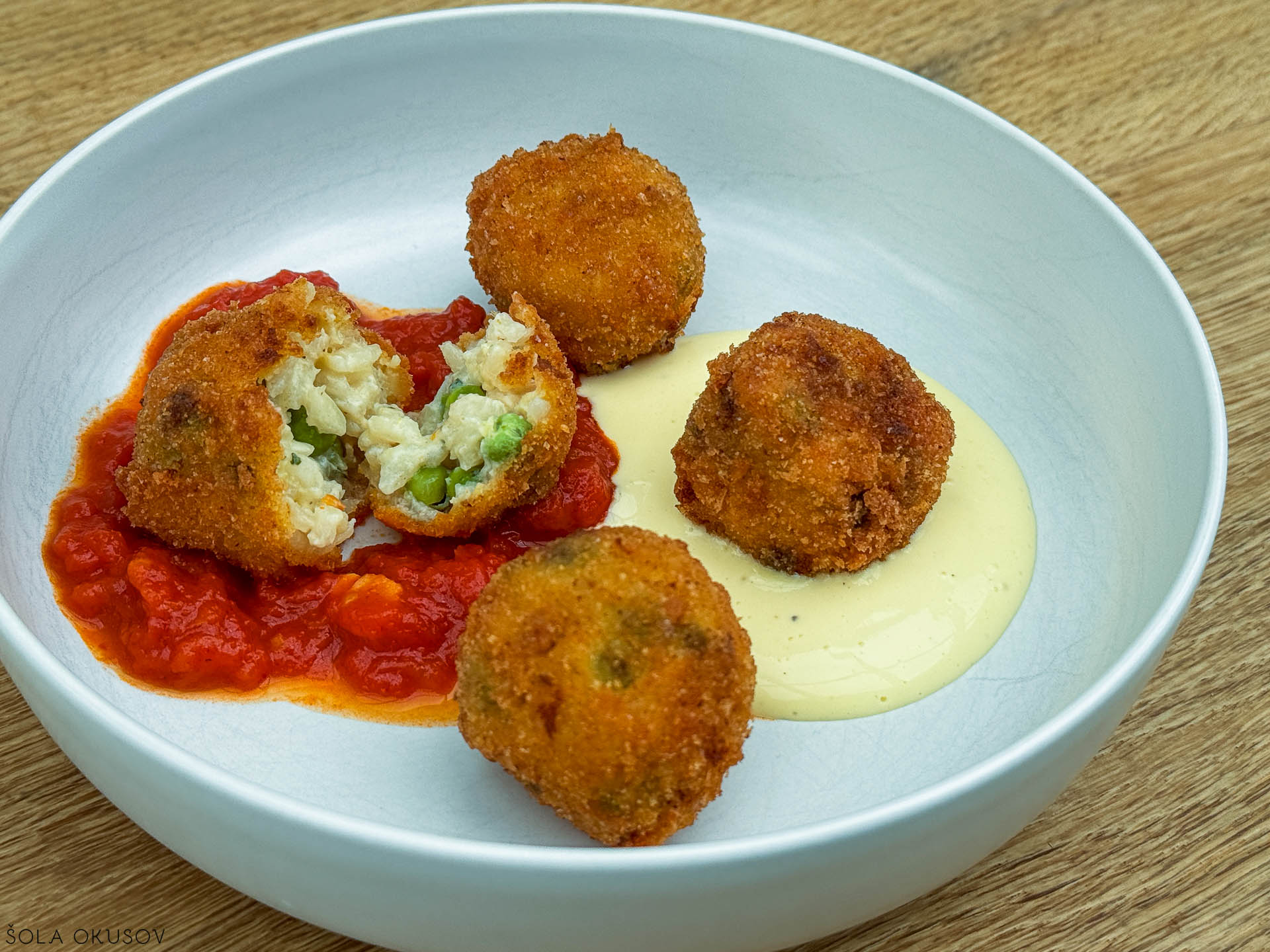 Arancini z grahom in pehtranom, ocvrti49