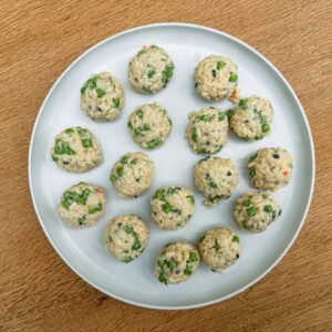 Arancini z grahom in pehtranom, priprava3
