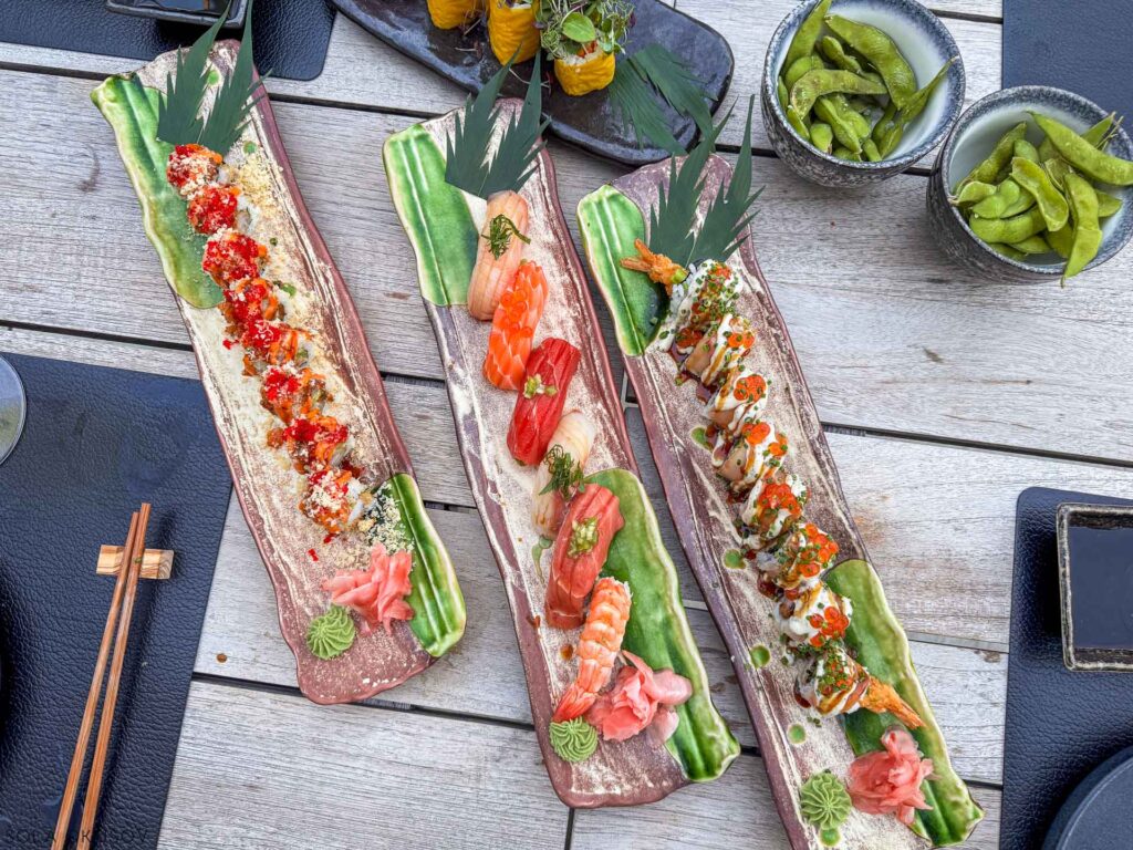 Matsunoki, sushi variacije