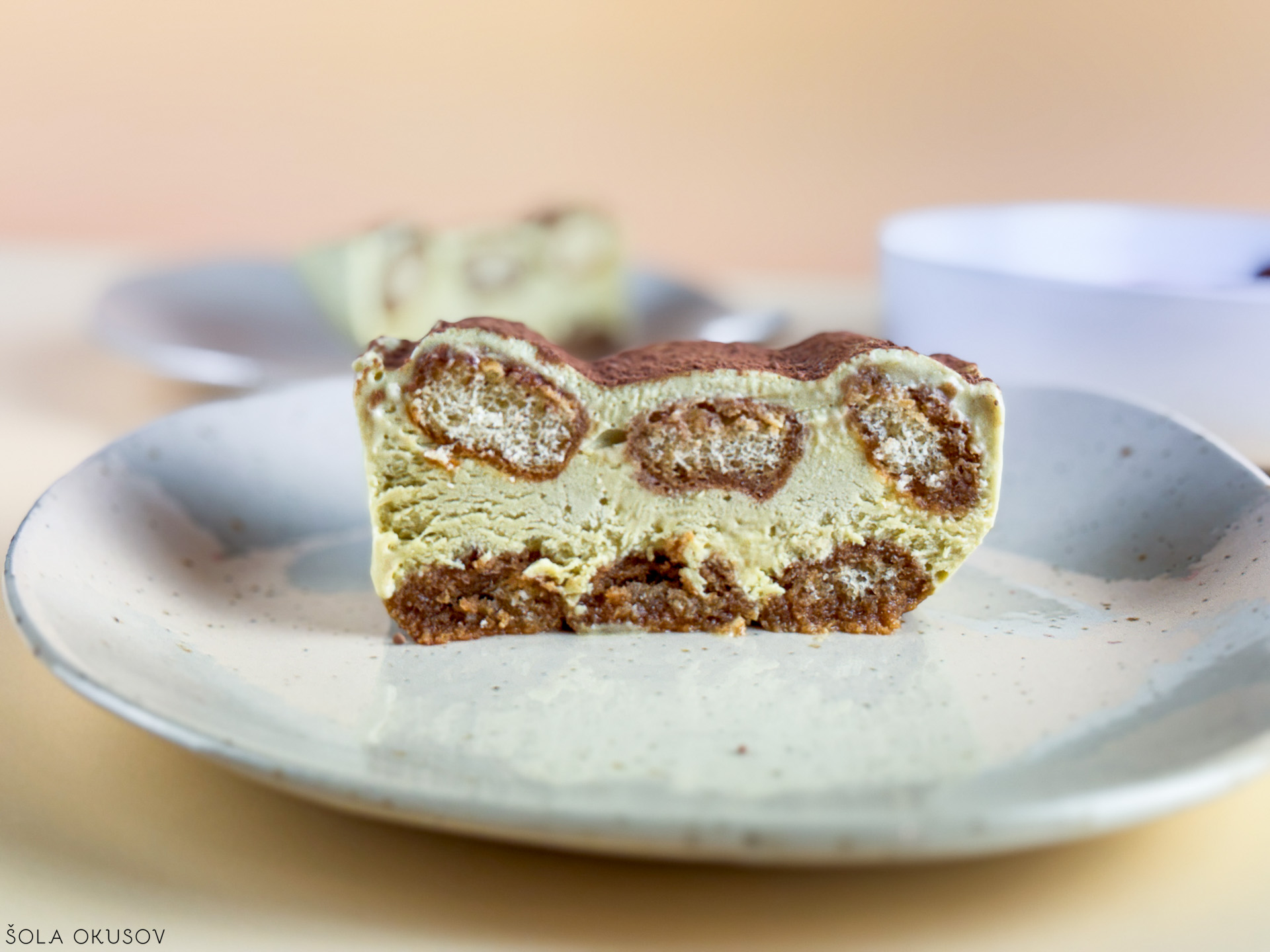 Pistacijev zamrznjen tiramisu6