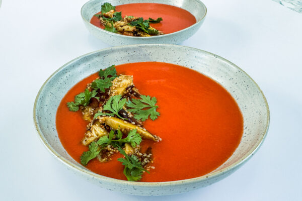 Gazpacho s šitakami16